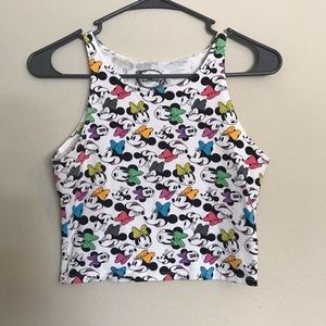Minnie Mouse crop top from forever 21